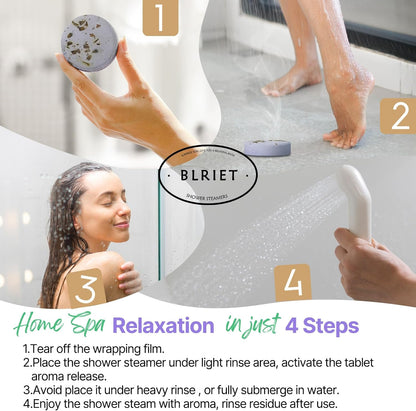 Relaxing Shower Spa Steamers