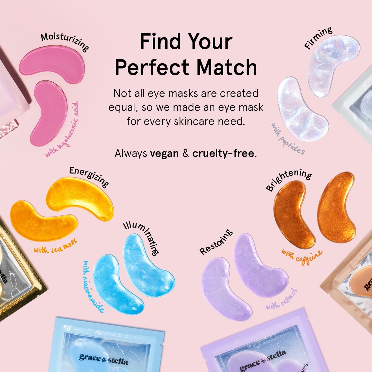 Graceful Glow Under Eye Masks