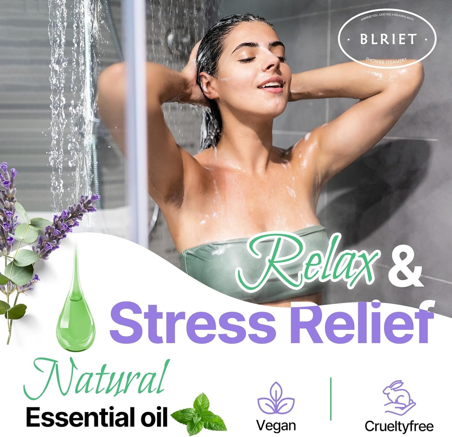 Relaxing Shower Spa Steamers