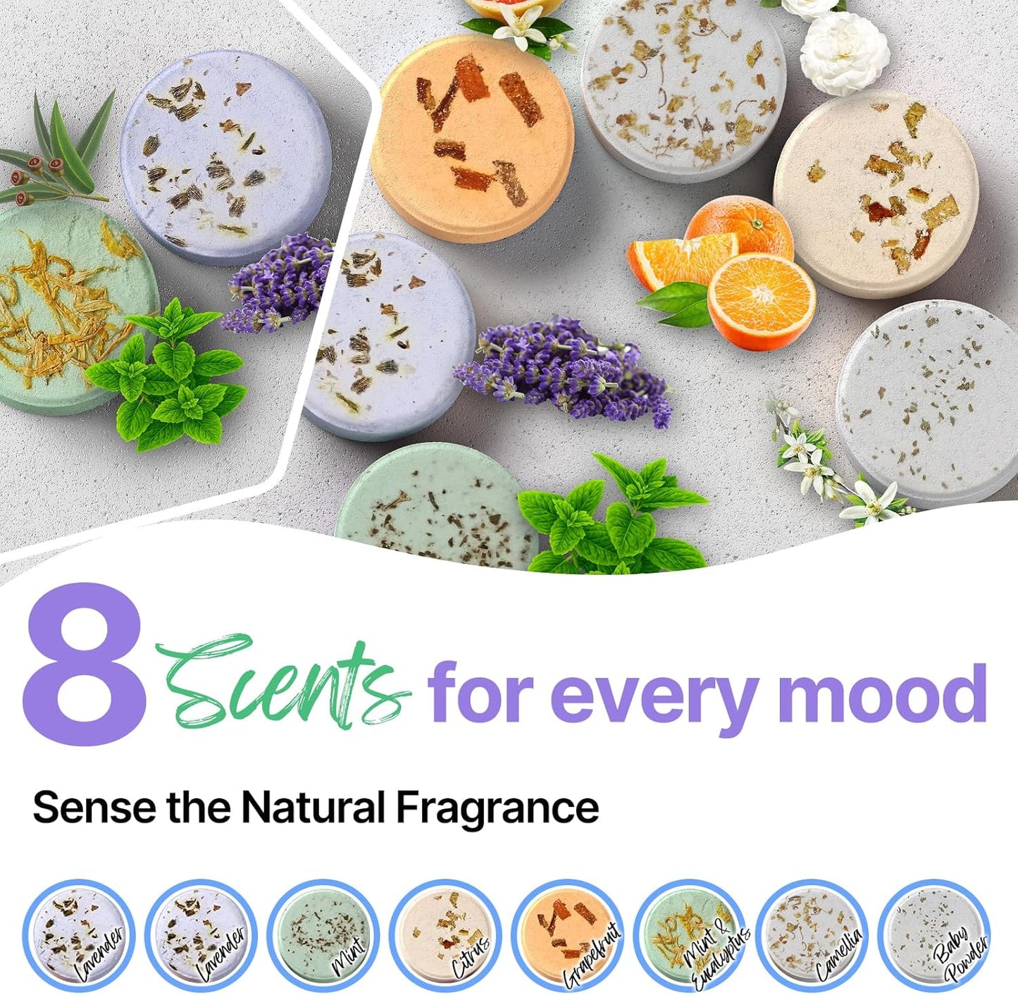 Relaxing Shower Spa Steamers